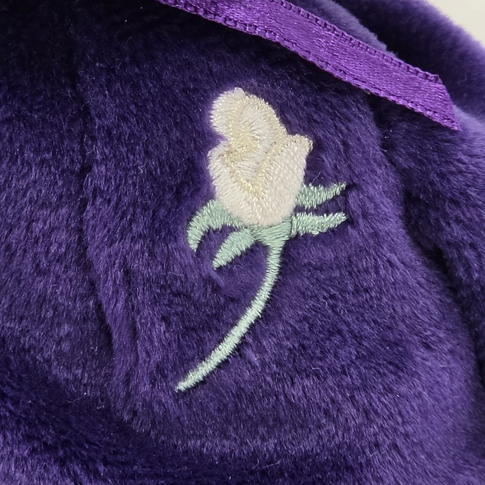 Ty Beanie Baby Princess Diana Bear 1997 Retired Purple Teddy Bear PE Pellets - Picture 3 of 15